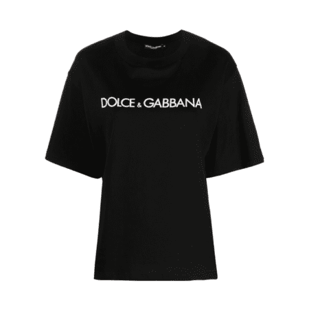 DOLCE & GABBANA LOGO-PRINT COTTON T-SHIRT