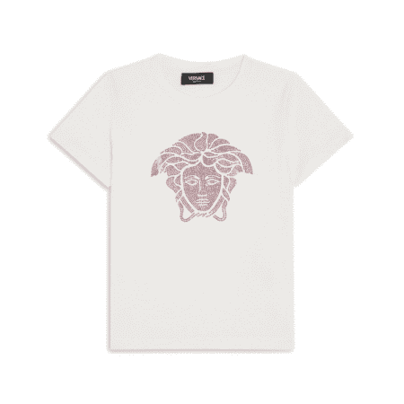 VERSACE KIDS MEDUSA COTTON T-SHIRT