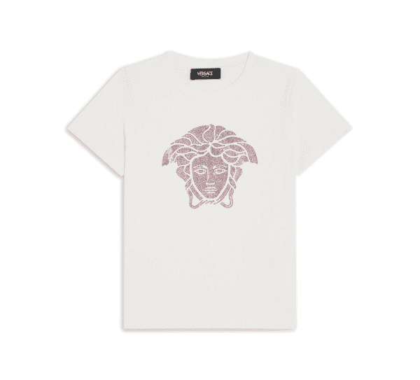 VERSACE KIDS MEDUSA COTTON T-SHIRT