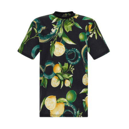 ROBERTO CAVALLI LEMON PRINT T-SHIRT