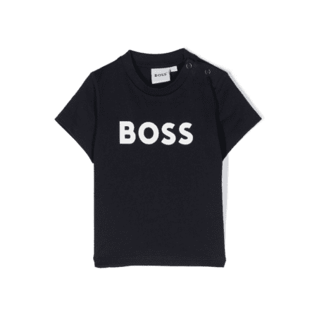 BOSS KIDSWEAR LOGO-PRINT T-SHIRT