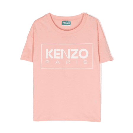 KENZO KIDS LOGO-PRINT COTTON T-SHIRT