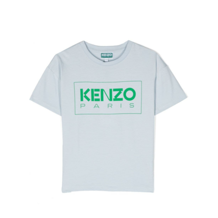 KENZO KIDS LOGO-PRINT ORGANIC-COTTON T-SHIRT