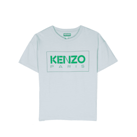 KENZO KIDS LOGO-PRINT ORGANIC-COTTON T-SHIRT