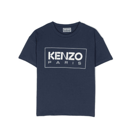 KENZO KIDS LOGO-PRINT ORGANIC-COTTON T-SHIRT