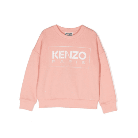 KENZO KIDS LOGO-PRINT CREW-NECK SWEATSHIRT