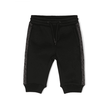 BOSS KIDSWEAR MONOGRAM-DETAIL TRACK PANTS