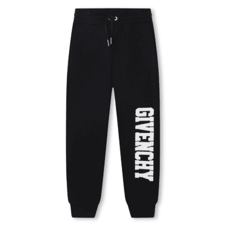 GIVENCHY KIDS LOGO-APPLIQUÉ DRAWSTRING TRACK PANTS