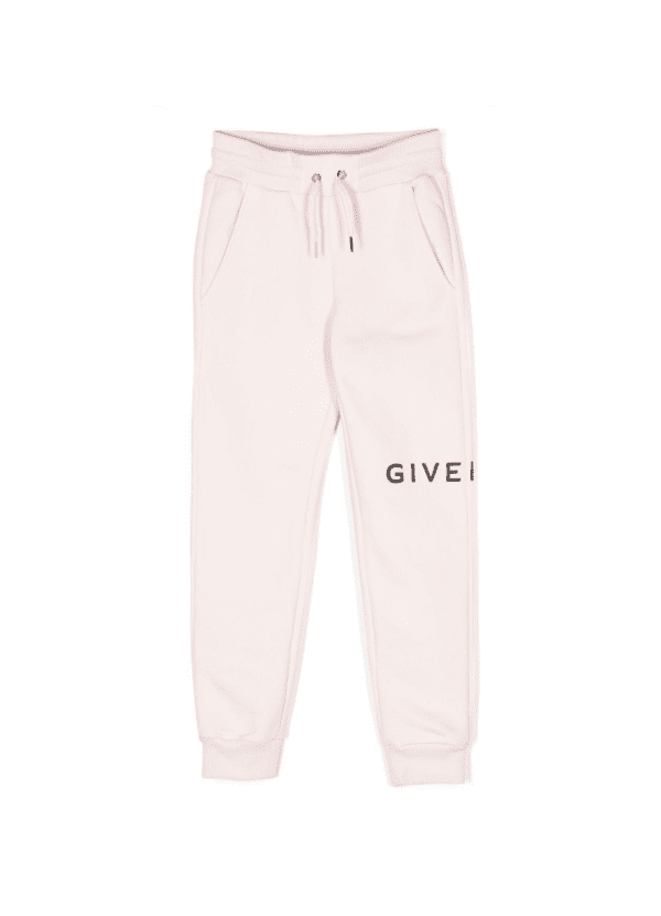 GIVENCHY KIDS LOGO-PRINT TRACK PANTS