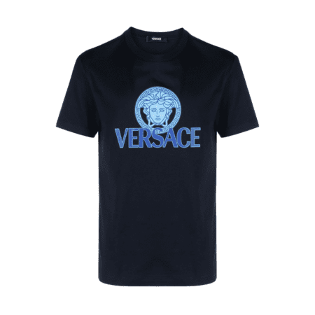 VERSACE MEDUSA-PRINT COTTON T-SHIRT