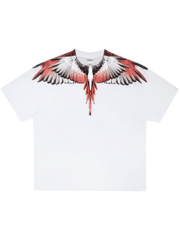 MARCELO BURLON COUNTY OF MILAN ICON WINGS-PRINT COTTON T-SHIRT