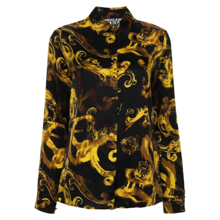 VERSACE JEANS COUTURE WATERCOLOUR COUTURE-PRINT SHIRT