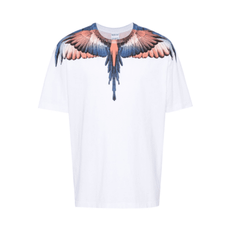 MARCELO BURLON COUNTY OF MILAN ICON WINGS-PRINT COTTON T-SHIRT