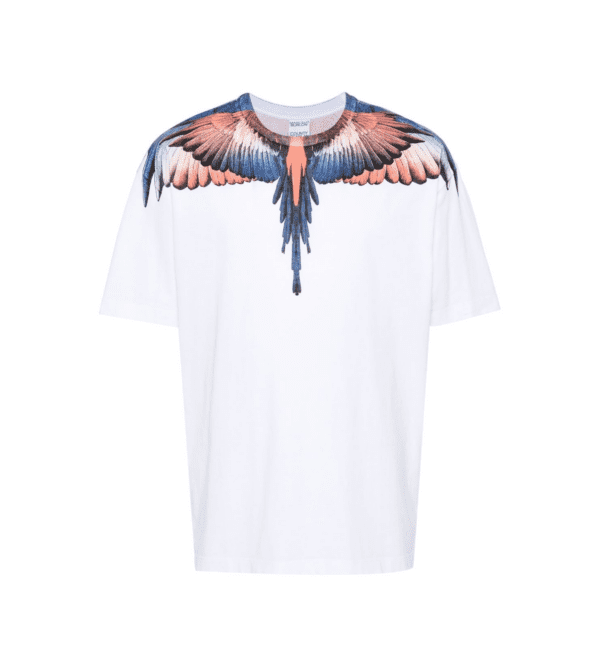 MARCELO BURLON COUNTY OF MILAN ICON WINGS-PRINT COTTON T-SHIRT