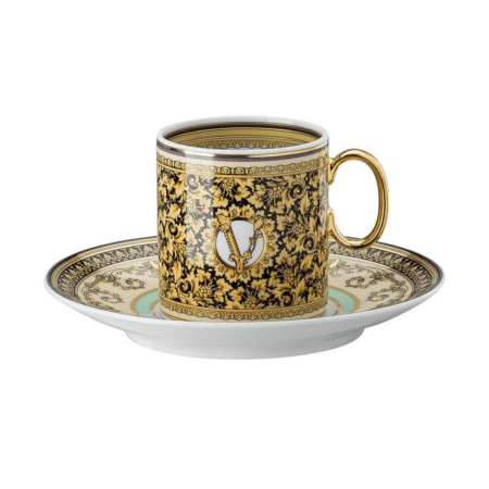 VERSACE BAROCCO MOSAIC ESPRESSO CUP AND SAUCER