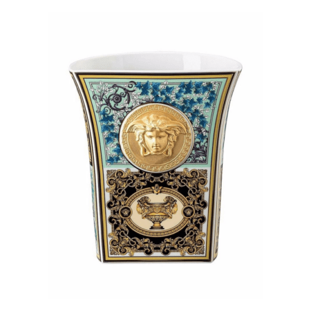 VERSACE BAROCCO-PATTERN PORCELAIN VASE