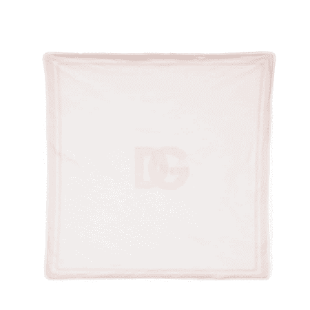 DOLCE & GABBANA KIDS LOGO-PRINT COTTON BLANKET